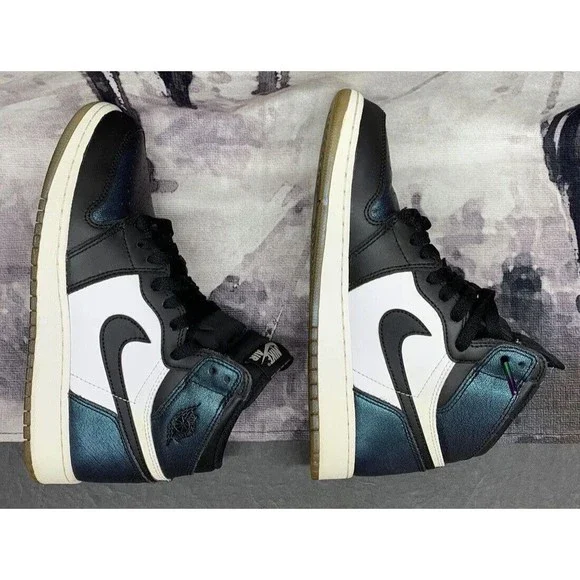 Nike Air Jordan Retro 1 All Star Game ASG Chameleon Size 6.5 Y Green - Picture 11 of 12